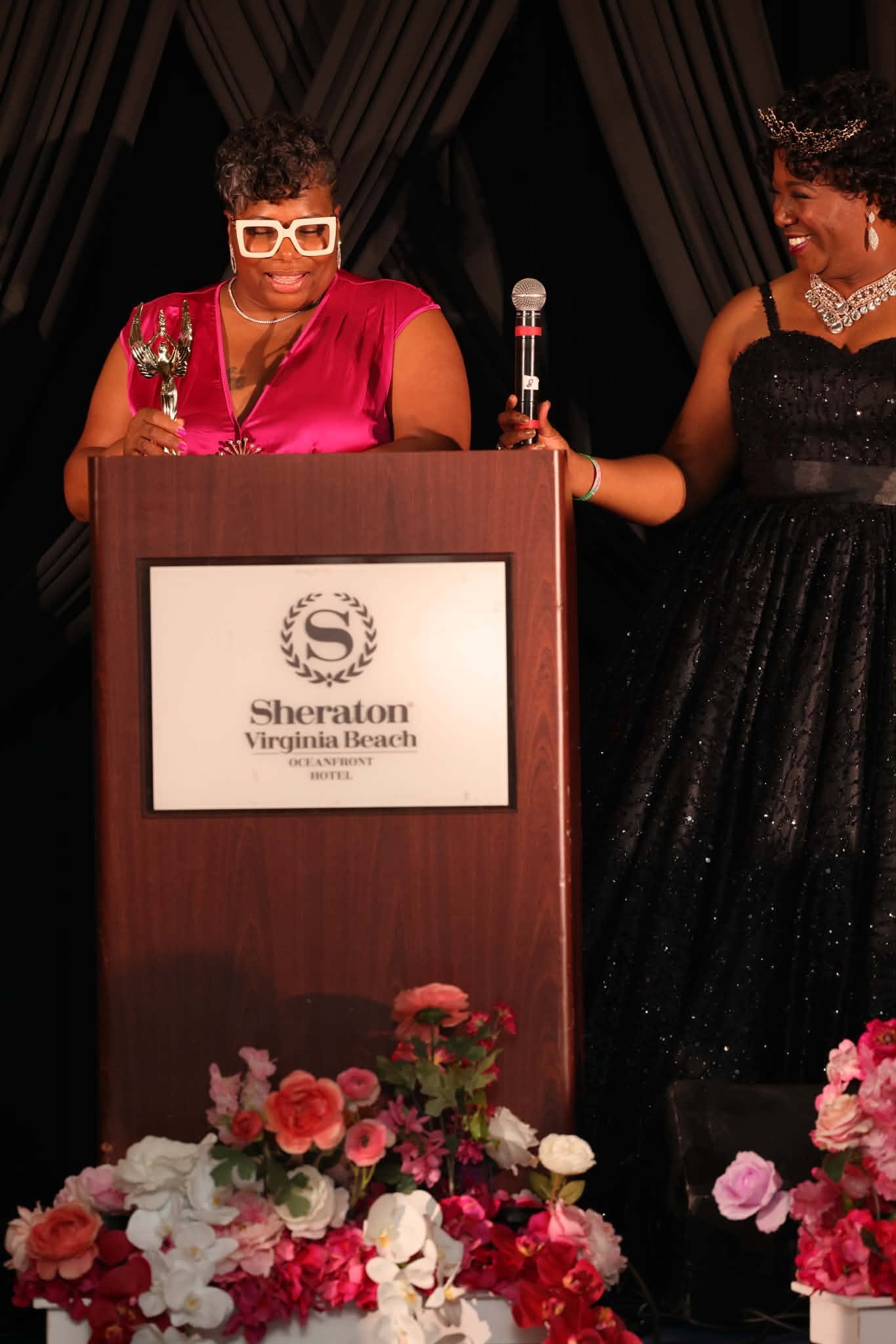 Honoree Receiving Award — Inaugural BGM Gala