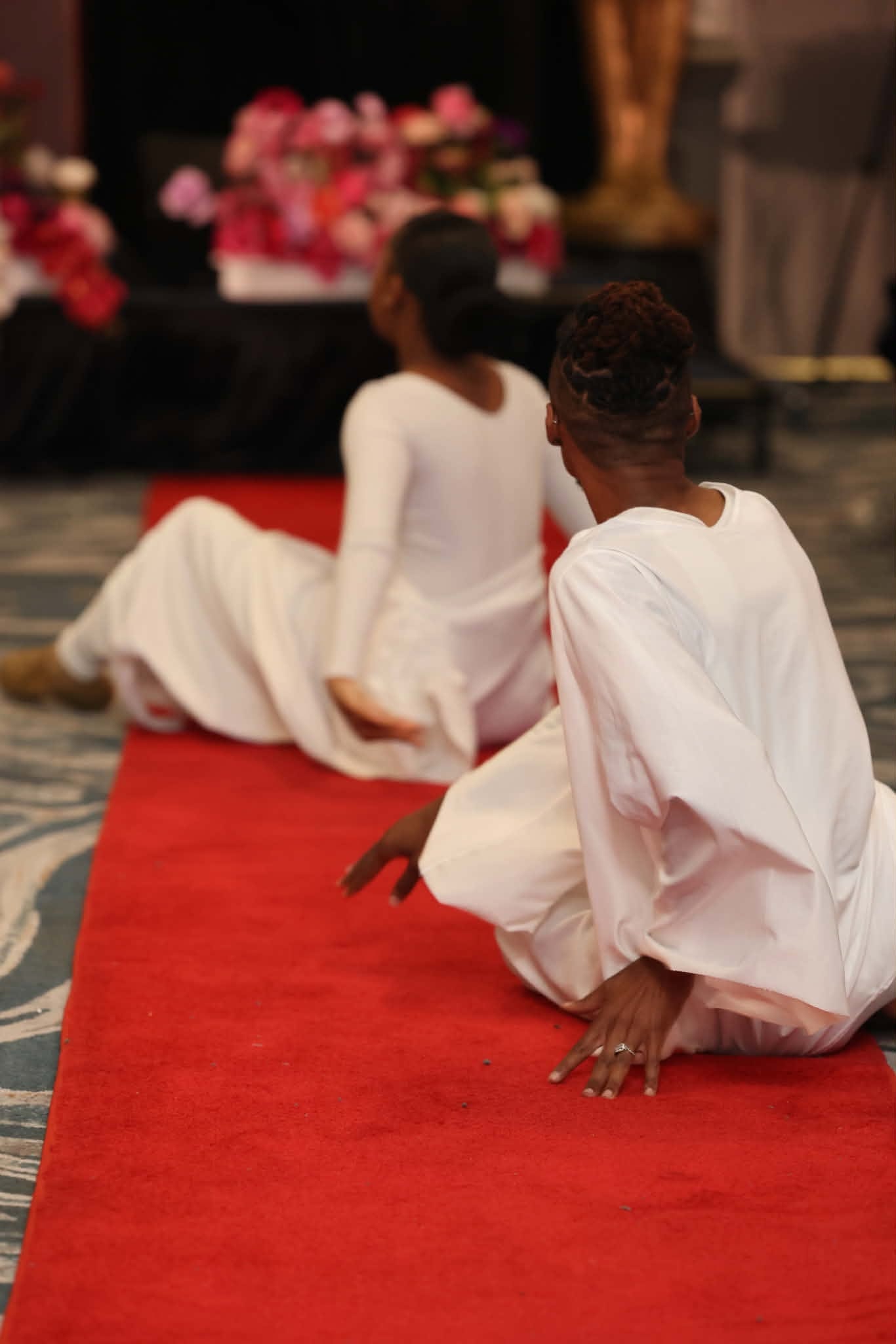 Liturgical Dancers on the Red Carpet