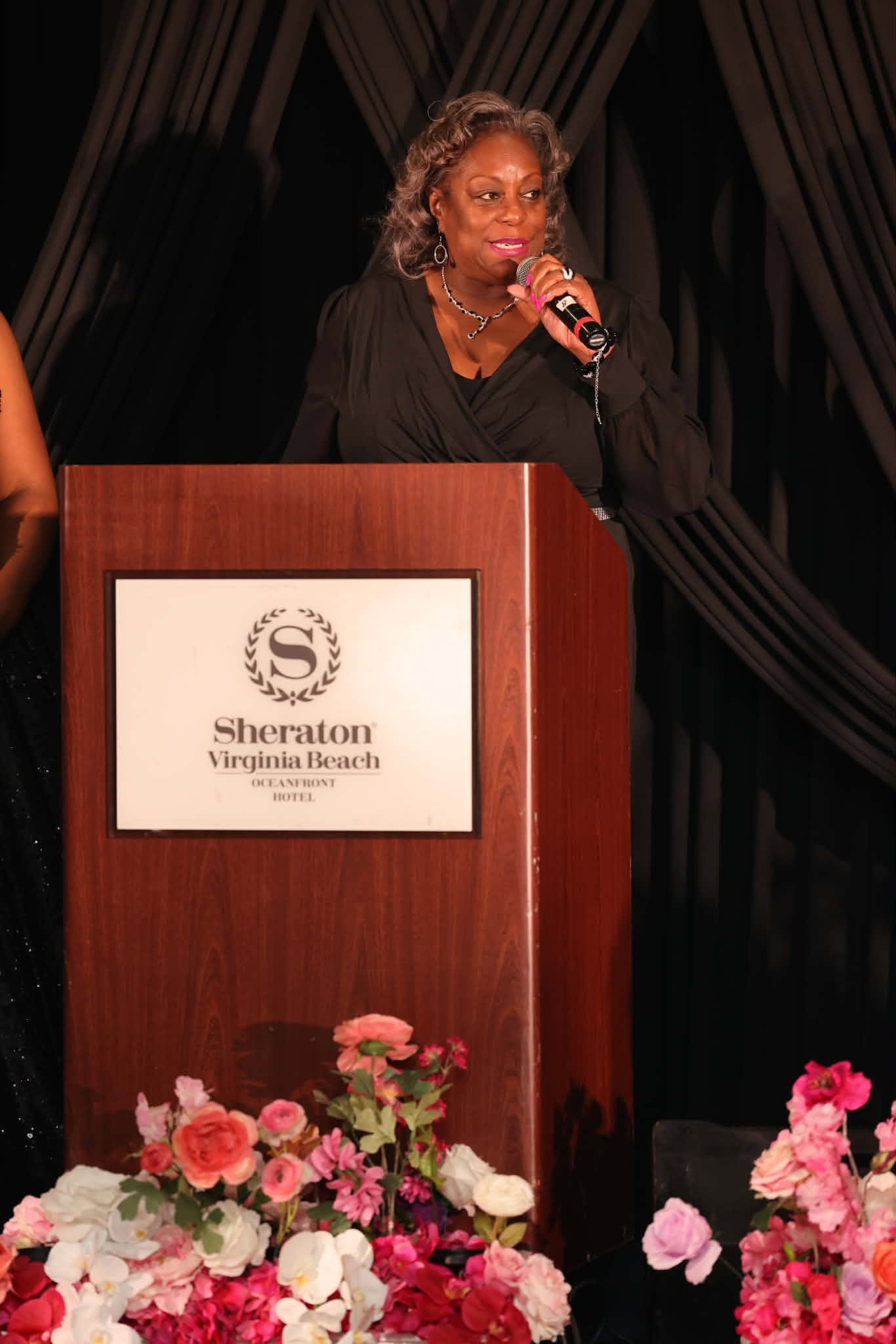 Presenter Addressing the Audience