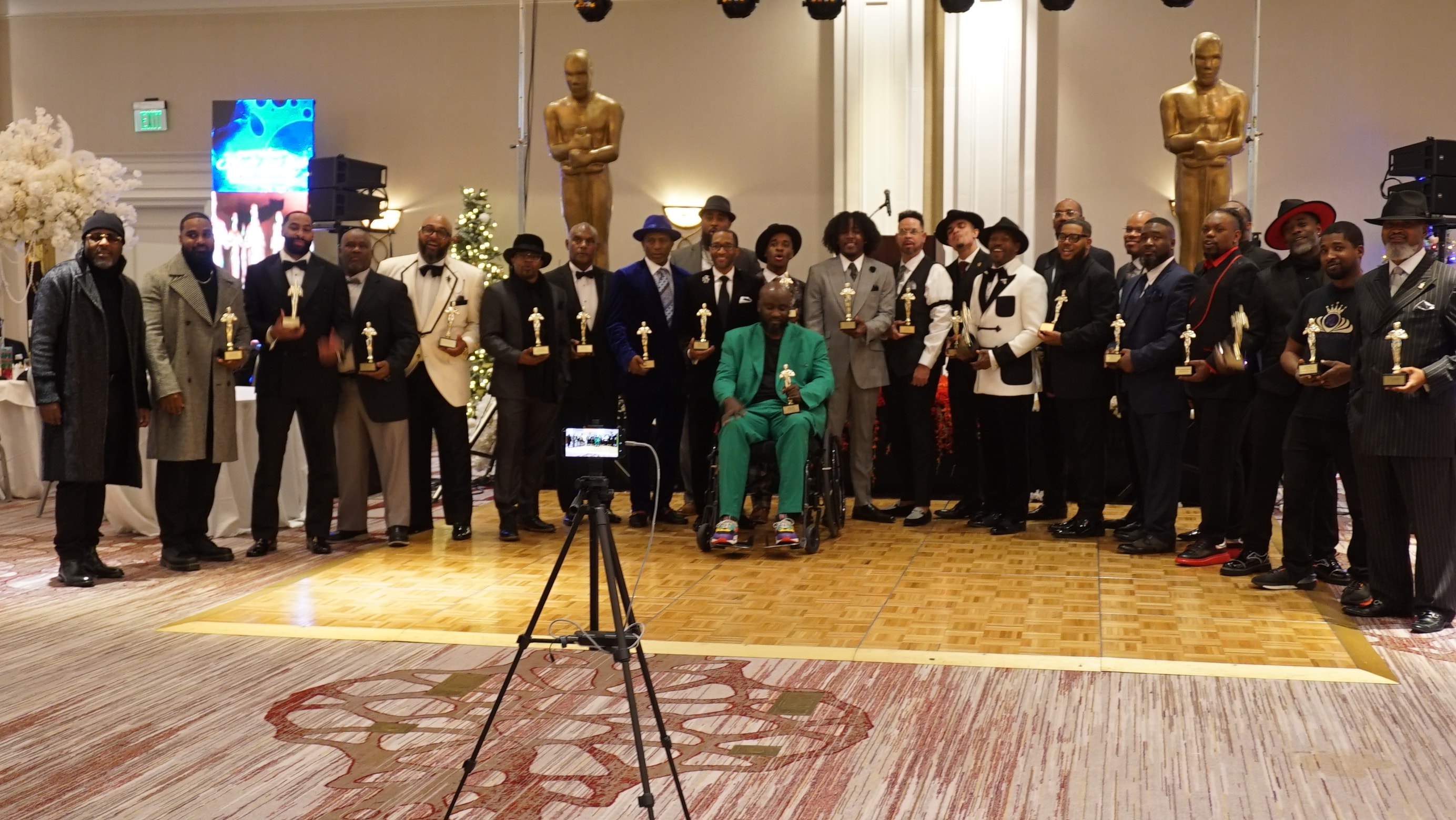 Full Group of Honorees on the Ballroom Floor